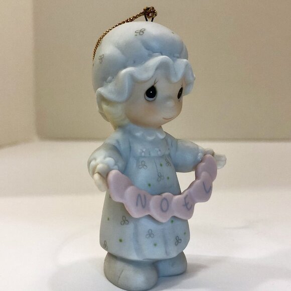 Precious Moments Ornament Granma & Cat Mom & Baby Stroller Touched Hearts Set 3 - Picture 11 of 13